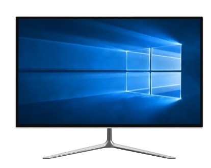 21.5INCH Touch Screen All In One Computers I3 8G 128G Lifting Screen Siver White