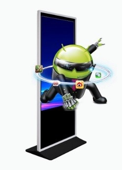 IP65 Outdoor Touch Screen Display 75"  Android 6.0 Integrated Graphics Card