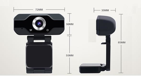 USB 2.0 Interface Built In Microphone Webcam With Windows/Mac OS/Android/Linux System