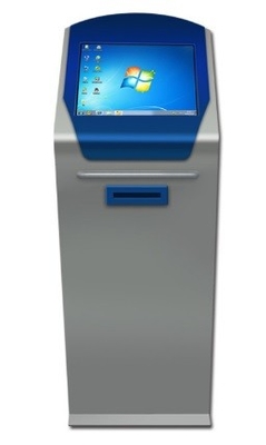 White Touch Screen Computer Table Monitor Size 47&quot; Swanky Shape