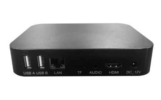 RAM 4GB HDMI Media Player For TV 4K Output Manage Programme 105*115*30mm