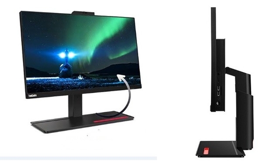 256GB SSD + 1TB SATA HDD AIO Touch Screen PC Stereo Speaker Touch Screen All In One