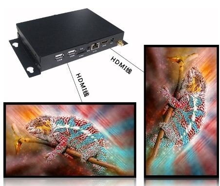 TF Card  8~32GB  HDMI Media Player Synchronous Control Streaming Player HDMI