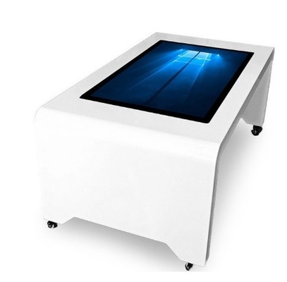 Visual Angle 178 Degree Table Touch Screen Monitor Steel Body