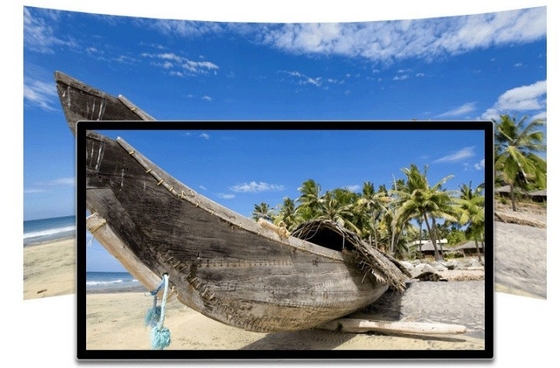 30W LCD Wall Display Screen Aluminum Alloy Full Heat Dissipation