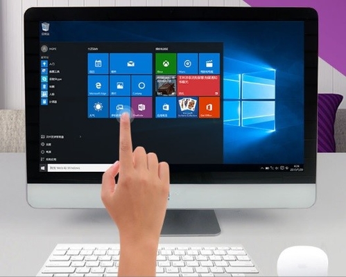 CPU I3 / I5 / I7 AIO Touchscreen PC 8G RAM 64G HD Difinition 1920x1080
