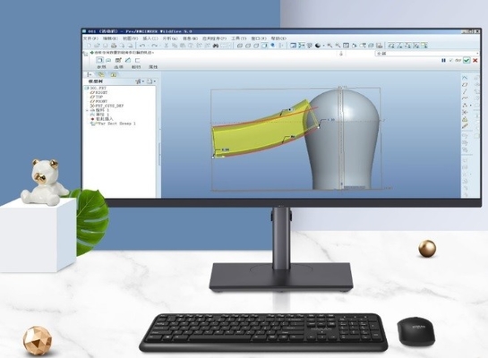 30&quot; G10 CPU Dual HD 2.5&quot; M.2 SSD All In One PC 2560x1080 178 Visual Angle