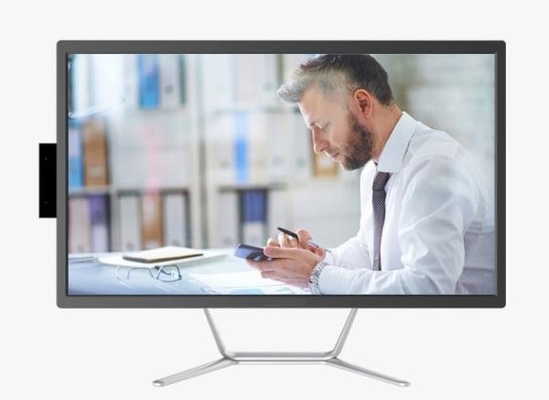 Built In Dual Track Stereo Speaker Camera Sensor All In One Pcs 21.5&quot; 250nits