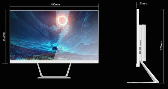 H510M/B 21.5 Inch AIO Desktop PC Intel G10-G12 DDR4 RAM Dual HD