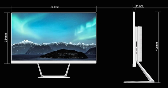 Built In Integrated Graphics 23.8 Inch All In One Desktop Pc 1920x1080 178 Degree