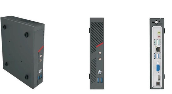 M.2*12242 + 2.5 SSD Compact Mini PC Wifi2.4G 5G With Bluetooth 183*186.5*37mm