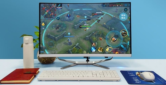 24&quot;/27&quot; All In One Desktop PC 250nits 178º(L/R) 178º(U/D) Visual Angle