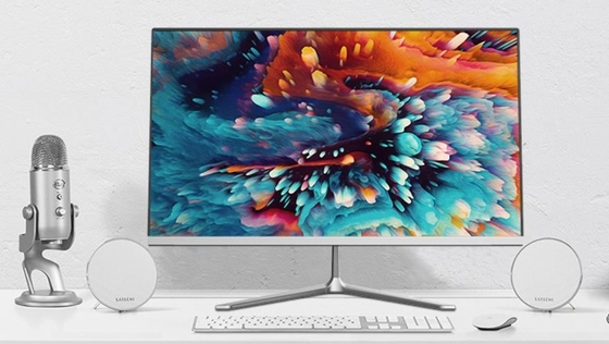 Wall Mounted AIO Touch Screen PC 178º(L/R) 178º(U/D) Visual Angle 512GB HD 16G RAM