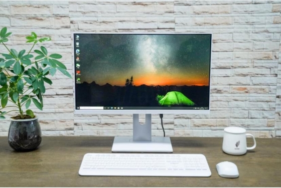 90W Power Supply All In 1 Desktop Computer 23.8&quot; With 178º Visual Angle