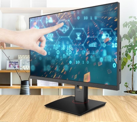 16 : 9 Screen Ratio AIO Desktop PC Wired Mouse And K/B 100*100mm Wall-Mounted