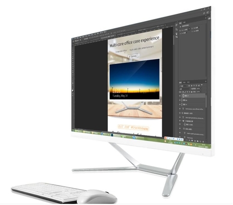 Custom AIO Touchscreen PC With Independent Graphics Card And Dual Track Stereo Speaker