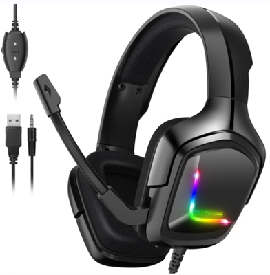 20Hz-20000Hz Frequency Computer Gaming Headset PC Gaming Headset With Mic