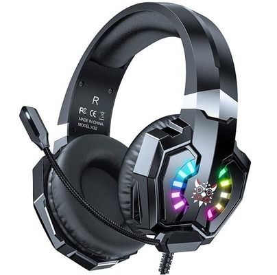 Foldable On Ear Computer Gaming Headset With  20 Ohm+5% Impedance 50mm Speaker Size
