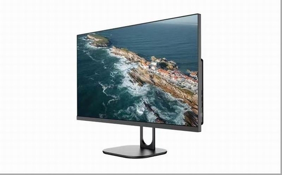 Black 27 Inch All In One PC with 2mm or No Rim and 512G SSD HD I7 CPU Touch Screen