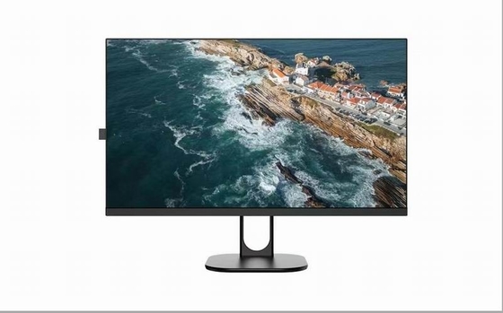 Black 27 Inch All In One PC with 2mm or No Rim and 512G SSD HD I7 CPU Touch Screen