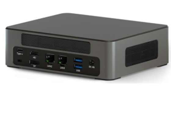 Black/Silver 256GB SSD Mini PC With Dual OS (Windows 10/11 Or Android) I7-10th